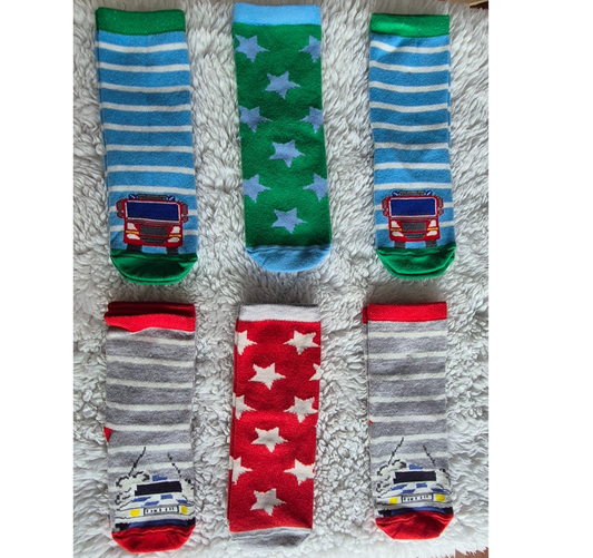 Erkek Çocuk Çorap 3lü Set